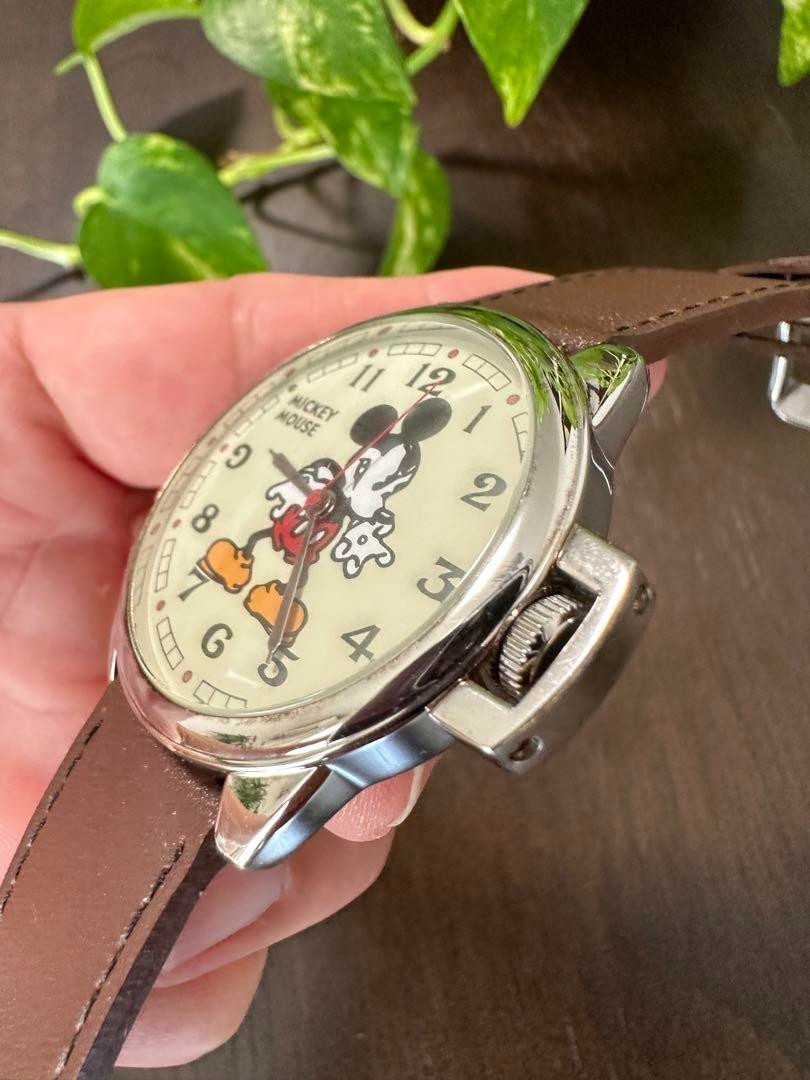 Disney Mickey Watch 1928 Quartz Case 44mm Collectible Vintage Unisex