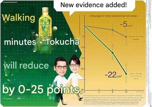Suntory Iyemon Tokucha Green Tea 500ml x 24 Japan FOSHU Fat Burning Diet Drink