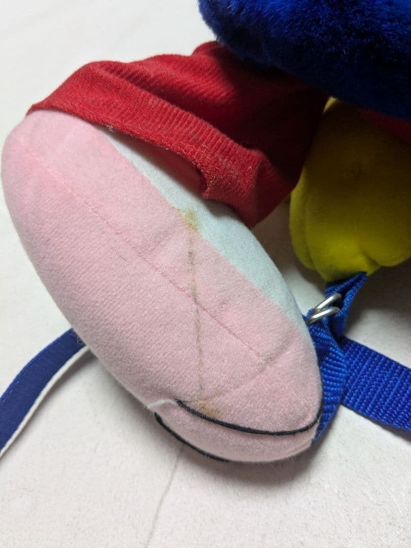 80s Disney ROGER RABBIT Vintage Plush Backpack