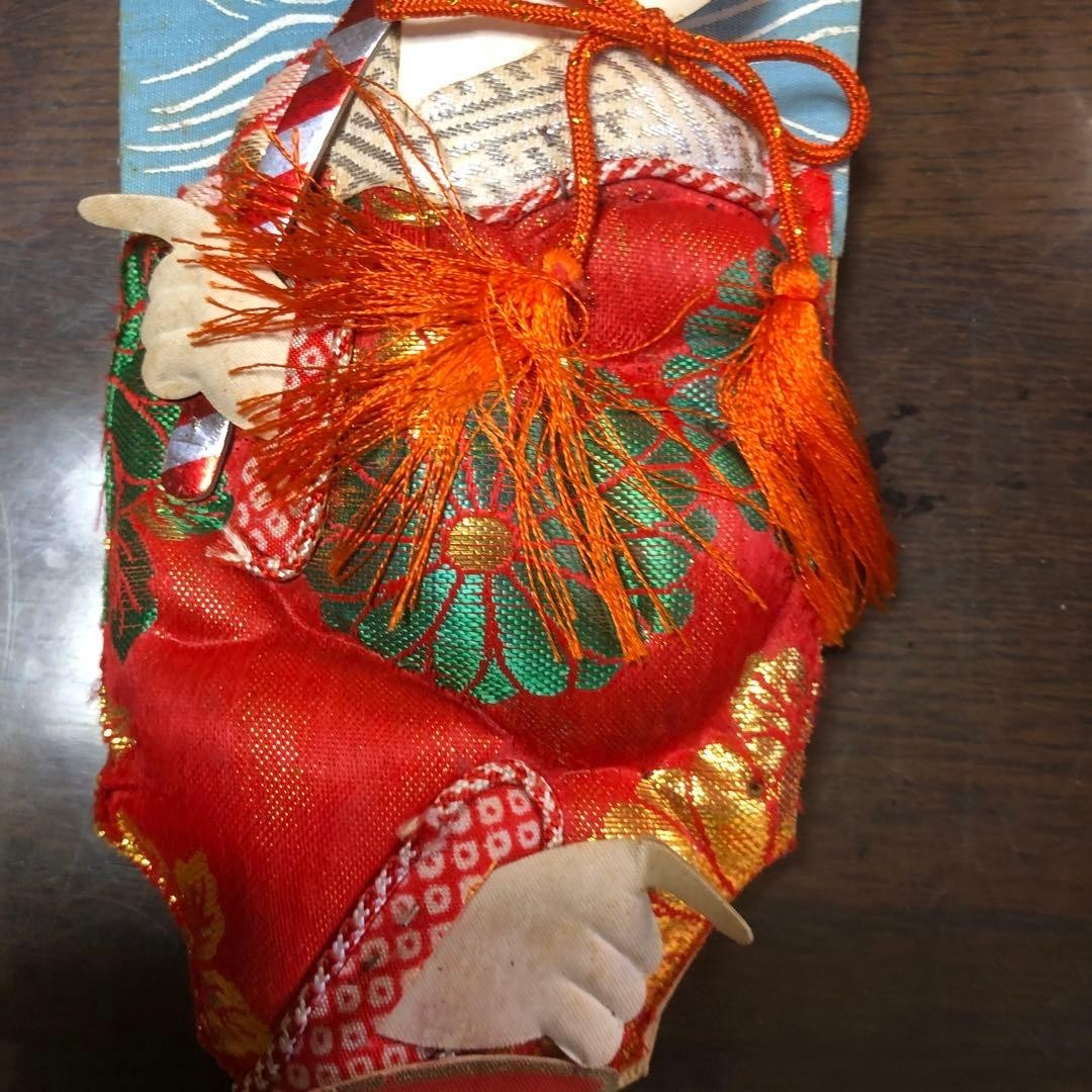 Rare/Antique Showa Retro Hagoita For New Year's decorations.