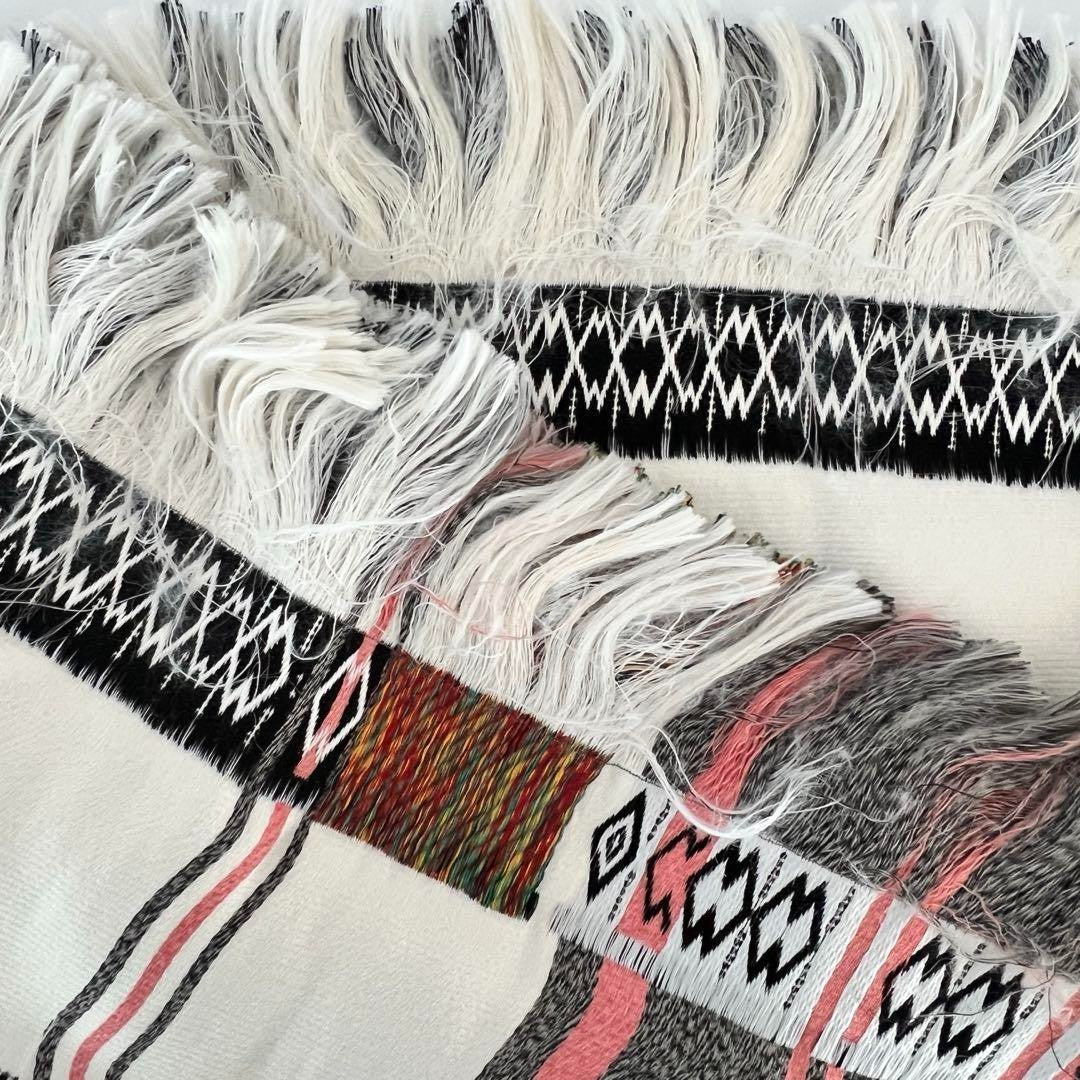 14Ss Celine Phoebe Period Stole Muffler Fringe