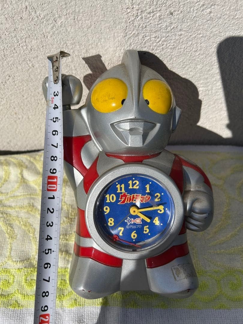 Ultraman Table Clock Figure Type Tsuburaya Productions Anime Hero
