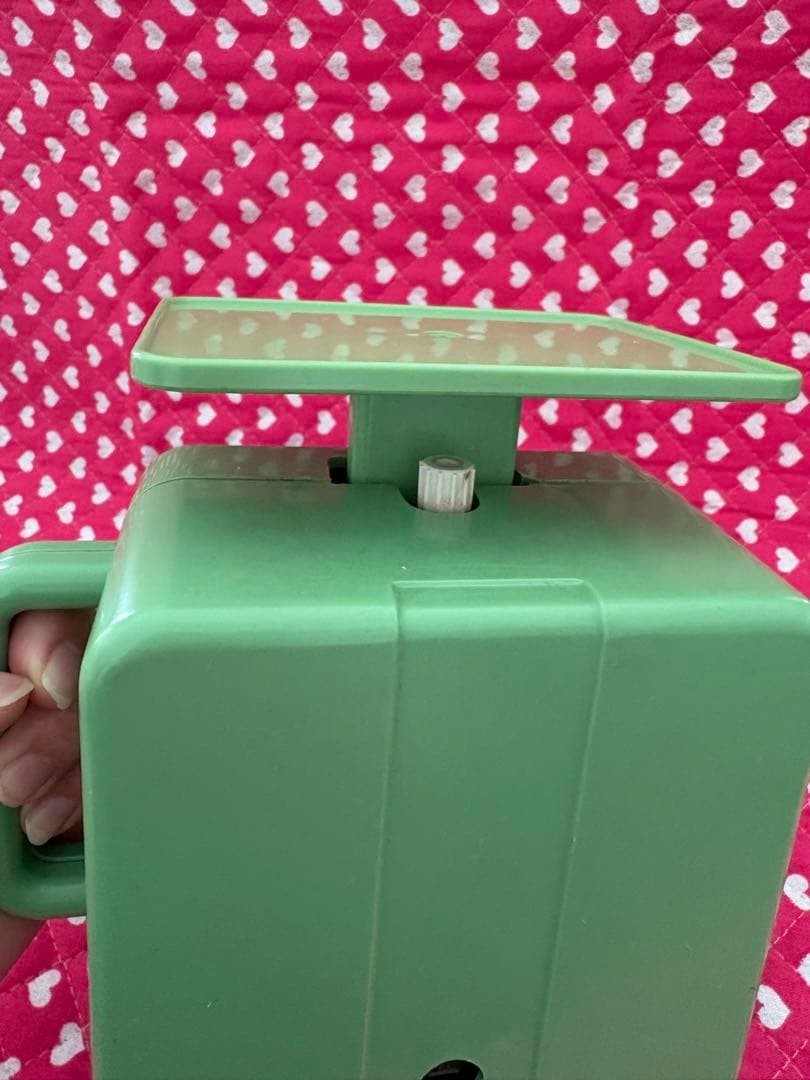 Showa Retro Analog Kitchen Scale, Green, 2kg, Sekisui