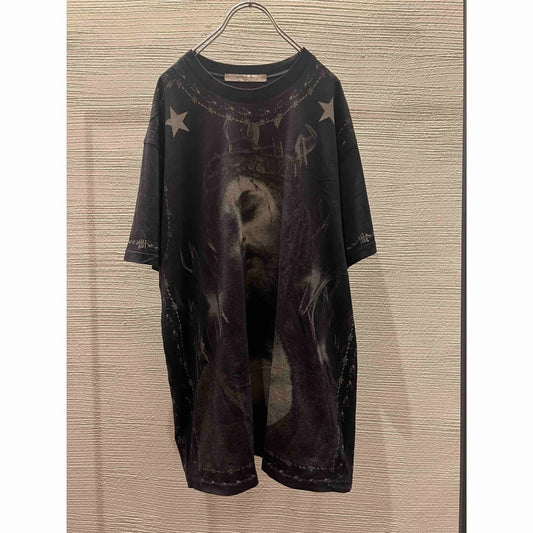 16SS Givenchy Jesus Art Columbian Fit T-Shirt Gothic Riccardo Tisci Black S Used