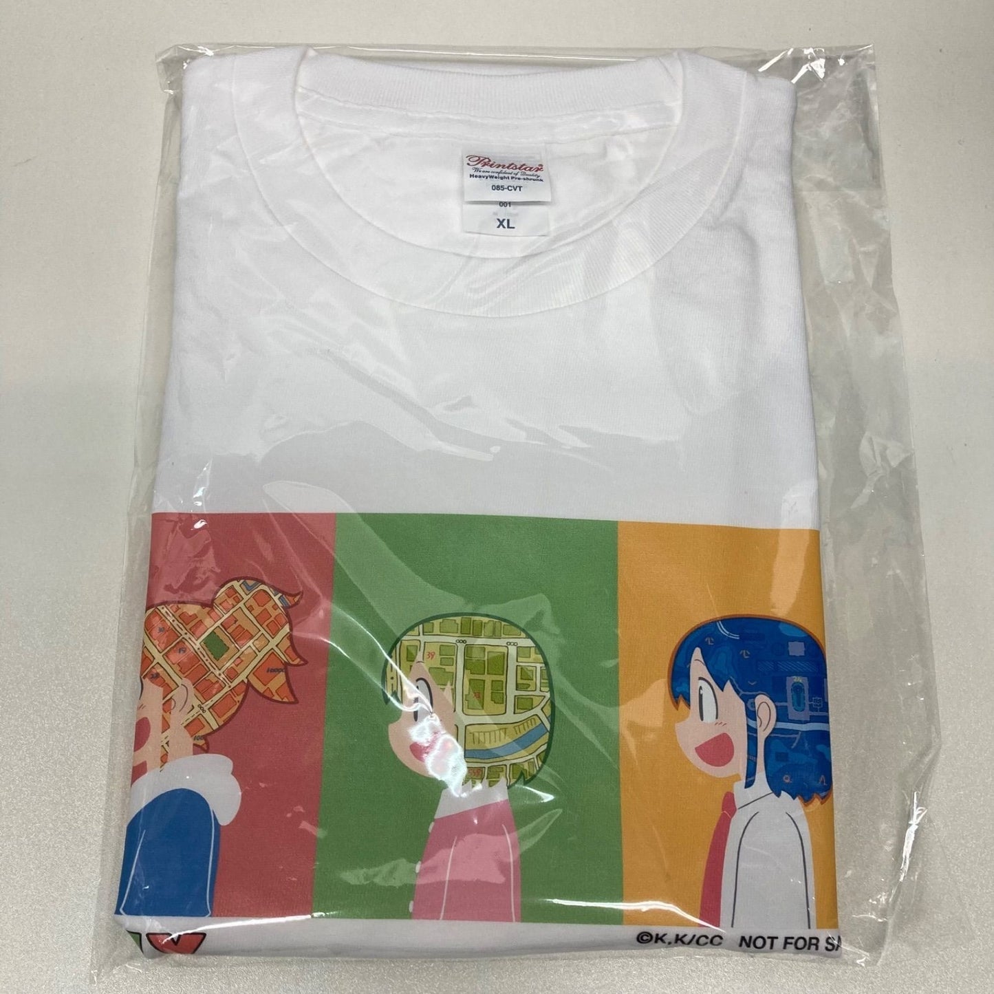 City The Animation T-Shirt size XL Blu-ray & DVD Complete Series Purchase Bonus