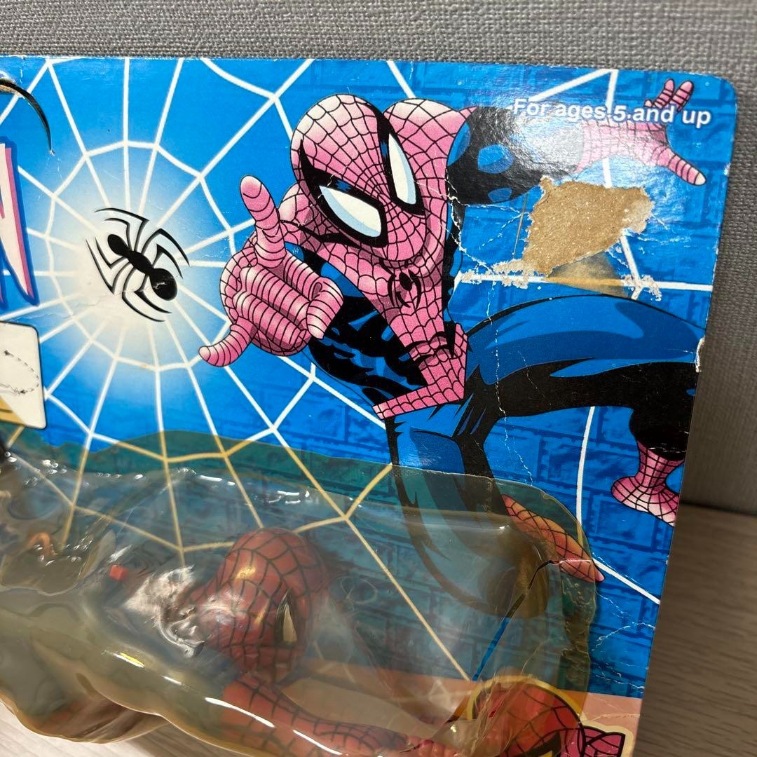 SPIDER-MAN Figure Flying Retro Rare