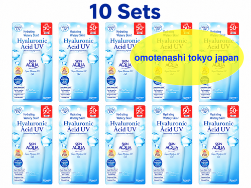 Rohto SKIN AQUA Super Moisture UV Gel Sunscreen 110g oz × 30 set SPF50+ PA++++