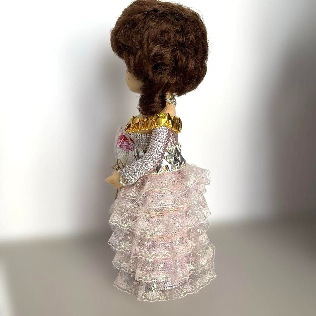Showa Retro 3 Bottle Dolls, height 21...23cm