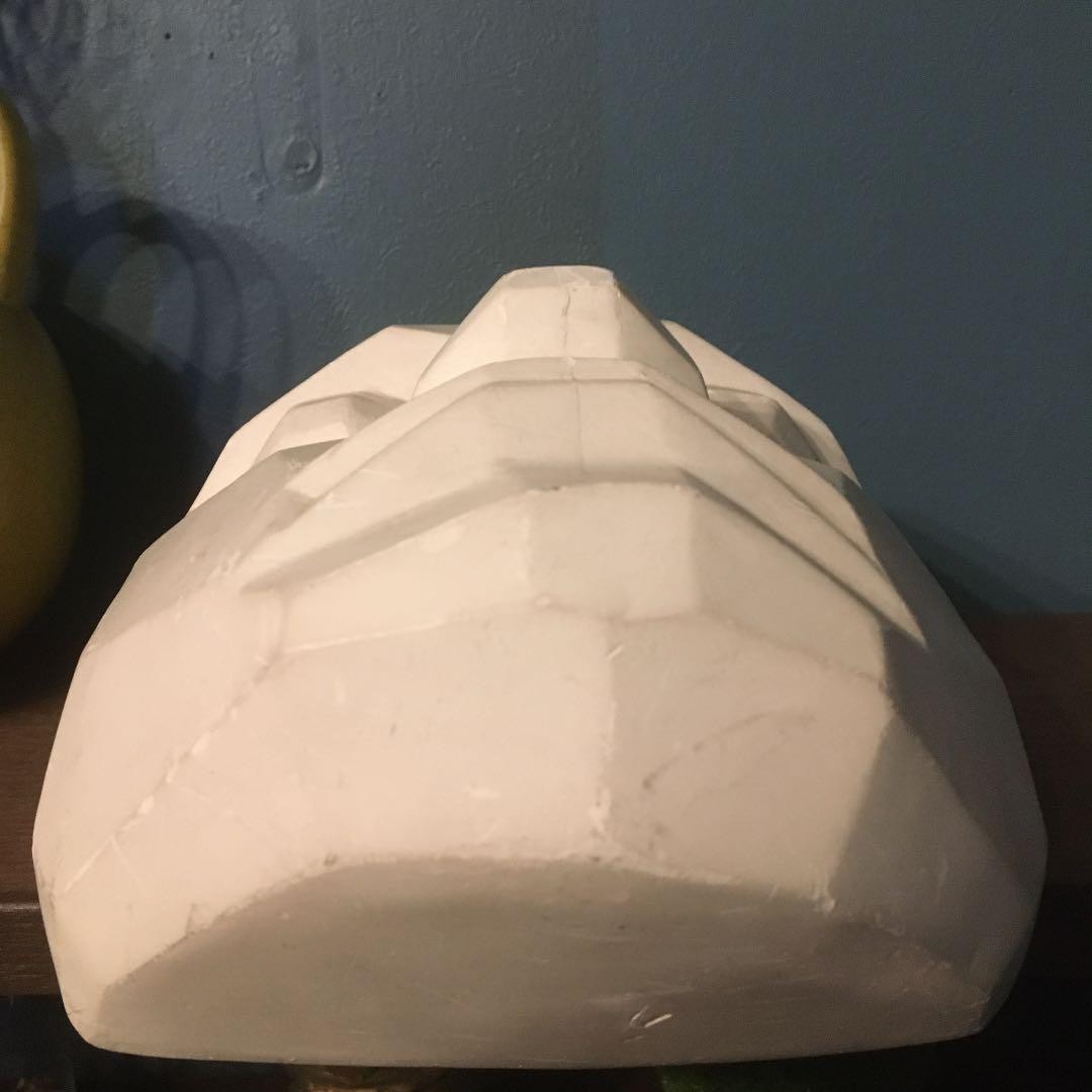 Gypsum Betben Death Mask, Half-Sided, For Drawing, Wall-Mounted, Art Sculpture
