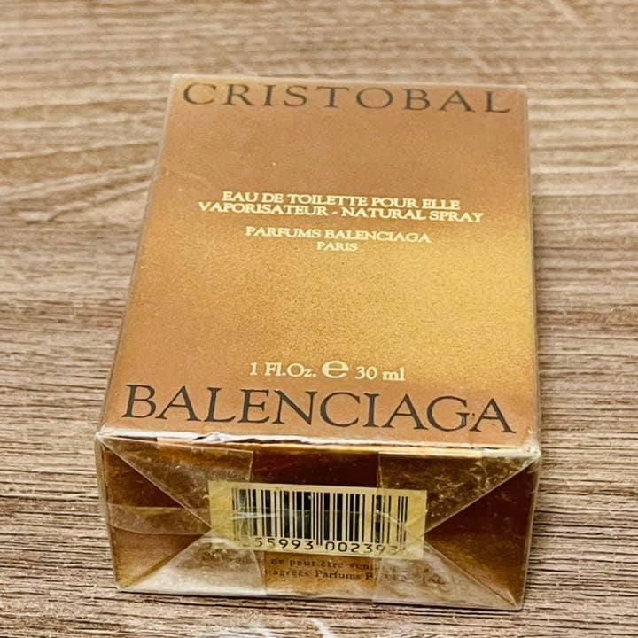 BALENCIAGA Cristobal Eau de Toilette 30ml Out of Print Rare Unused From Japan