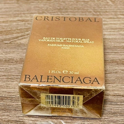 BALENCIAGA Cristobal Eau de Toilette 30ml Out of Print Rare Unused From Japan