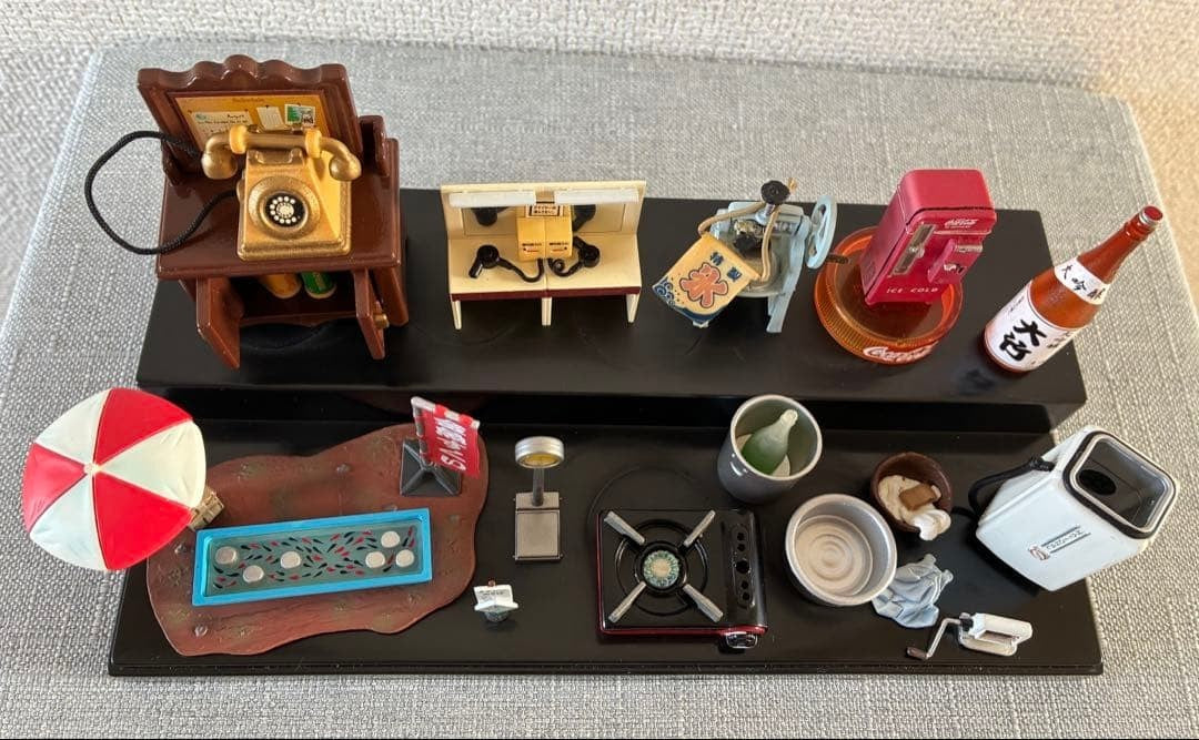 Nostalgic Home Appliances Miniature Set: Showa Retro