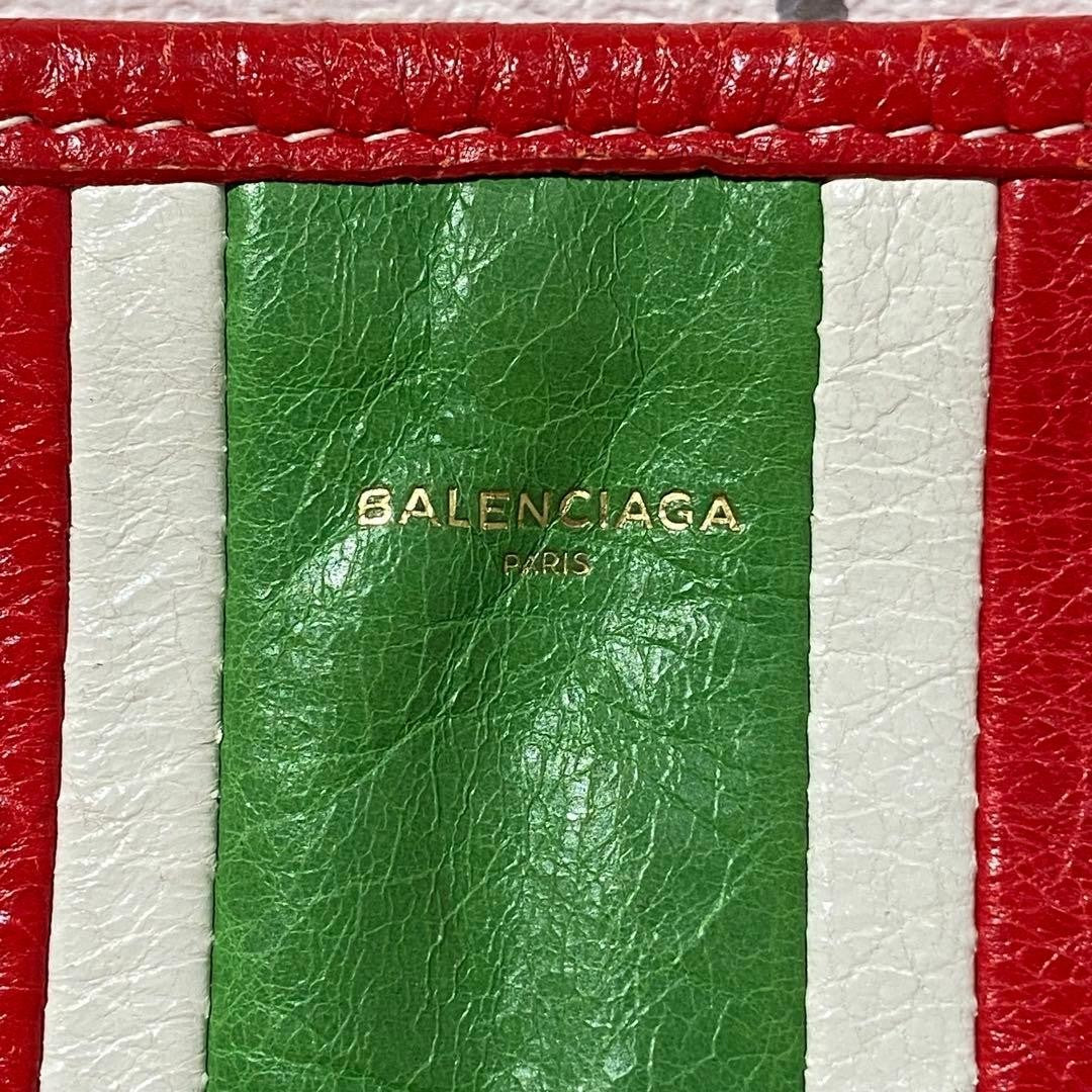Balenciaga Clutch Bag Bazaar Leather pocket Multi-Color Unisex Fashion Goods
