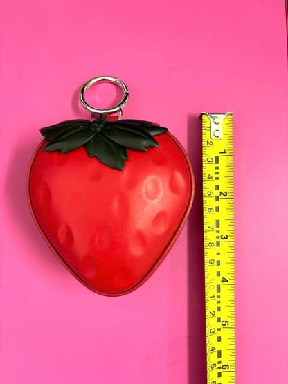 Kate Spade strawberry coin purse Purse Keychain red