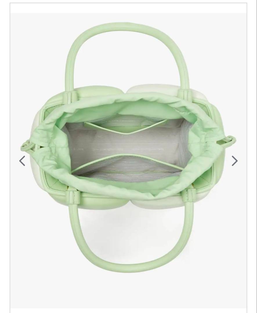 Kate Spade Boxxy Colorblocked Tote Serene Green Multi USED From JAPAN