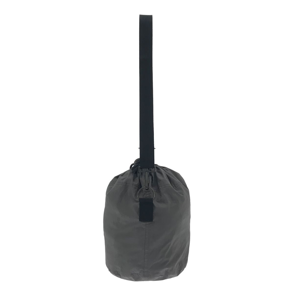 MHL. Margaret Howell Drawstring Shoulder Bag Gray- Used MESC-0
