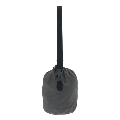 MHL. Margaret Howell Drawstring Shoulder Bag Gray- Used MESC-0