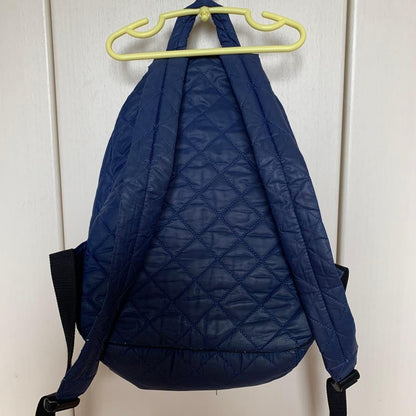 Kate Spade New York Navy Quilted Backpack Stylish Excellent Condition