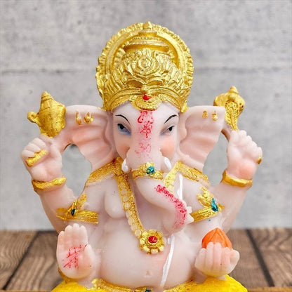 Color Ganesha Figurine Object Interior Buddha Statue Figure Goddess Lakshmi