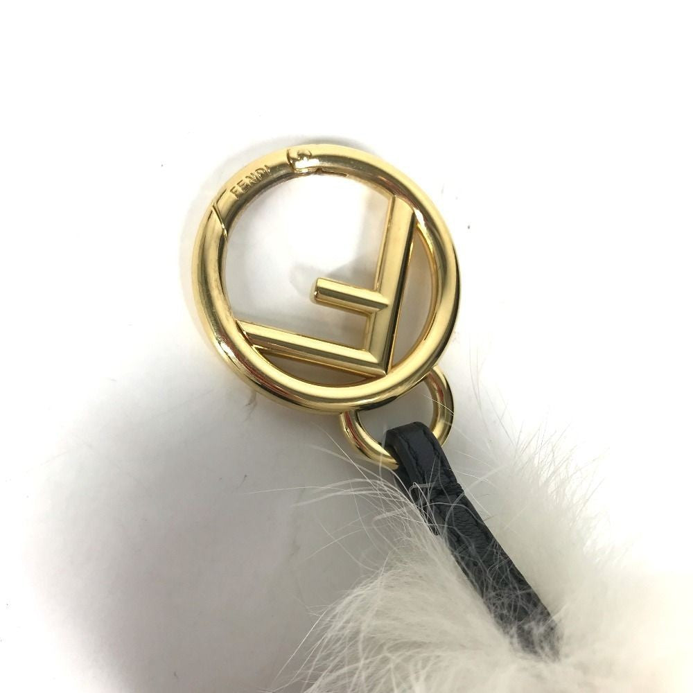FENDI ZUCCA Logo Monster Space Monkey Key Holder Monkey Bag Charm