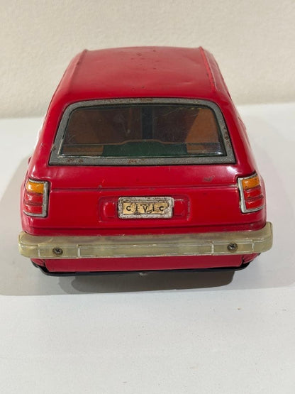 HONDA CIVIC 1970s Showa Retro Tinplate Model