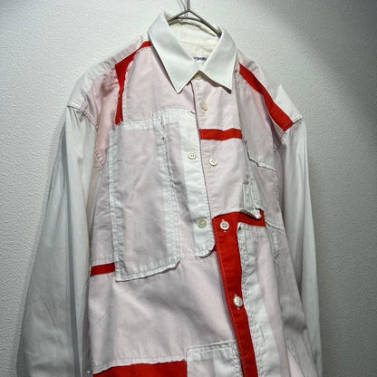 COMME des GARCONS SHIRT Patchwork Reconstruction Design Shirt S