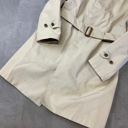 MACKINTOSH PHILOSOPHY Trench Coat Beige Asian fit L 40 US size M Cotton Used