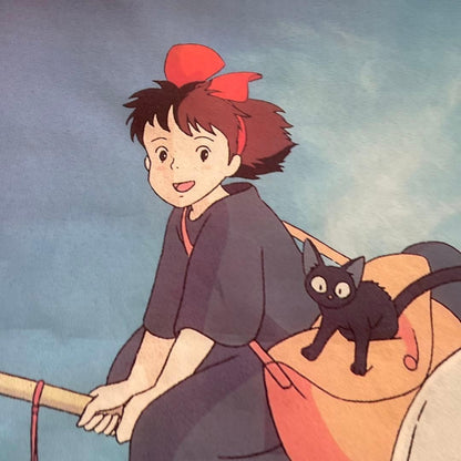 Rare Kiki's Delivery Service Tapestry (Studio Ghibli)