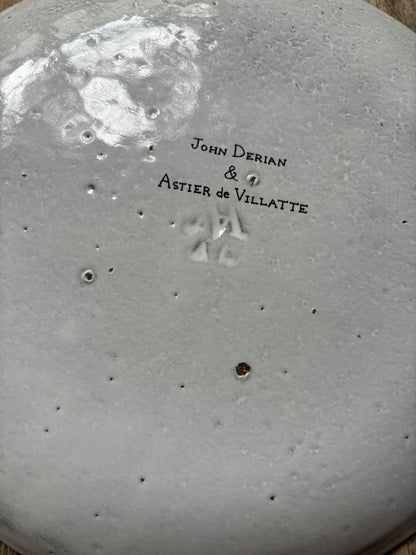 ASTIER de VILLATTE Timepiece Watch Clock Plate 20.5cm John Derian
