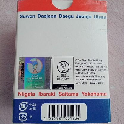 KOREA JAPAN 2002 FIFA WORLD CUP Official Steel Watch