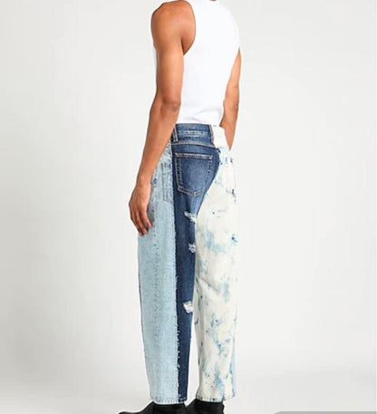 Dolce Gabbana Patchwork Denim