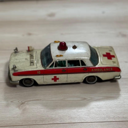【Old Tin Automobile】 Toyopet Crown AMBULANCE Emergency Vehicle