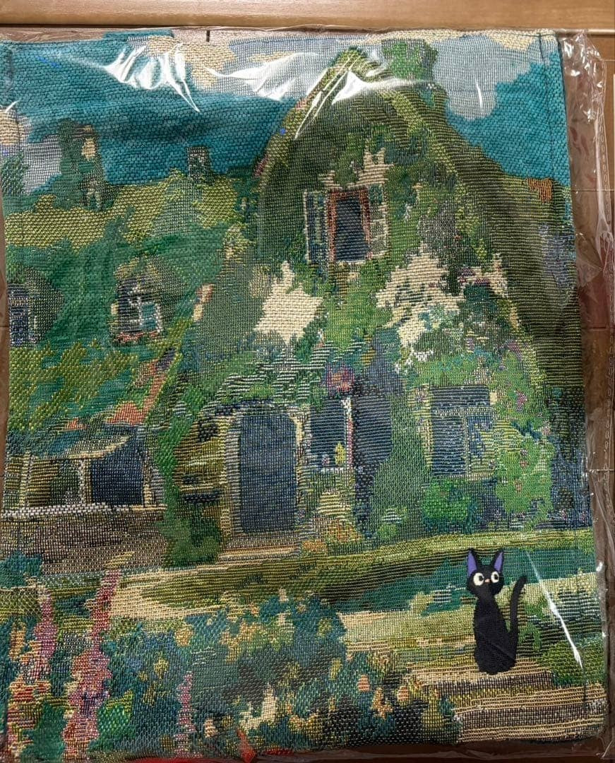 Kiki's Delivery Service Gobelin Tote Bag: Jiji and Okino's House