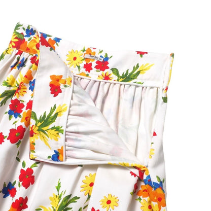 Mint MIUMIU Long skirt Size 38S Flower Gathered Made in Italy Branded clothi...