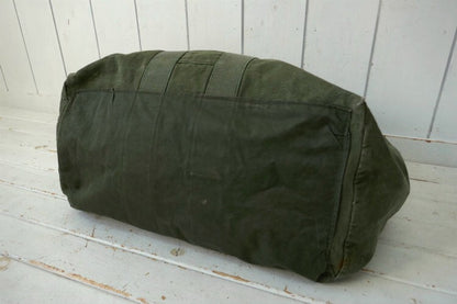 Military US Army USAF LIGHTNING Zipper Vintage Flyers Kit Bag Boston Bag USA