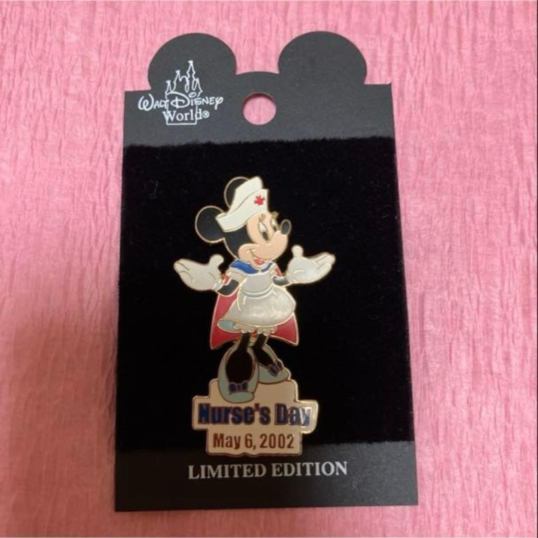 Disney Nurse Day 2002 Minnie Mouse Pin Limited Edition WDW Rare
