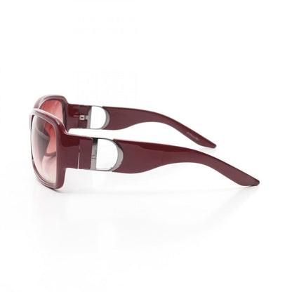 Christian Dior DIOR DAY1 Sunglasses Eyewear Plastic Bordeaux Used Women