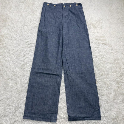 MARGARET HOWELL Dark Blue Wide Leg Denim pants , Size 1