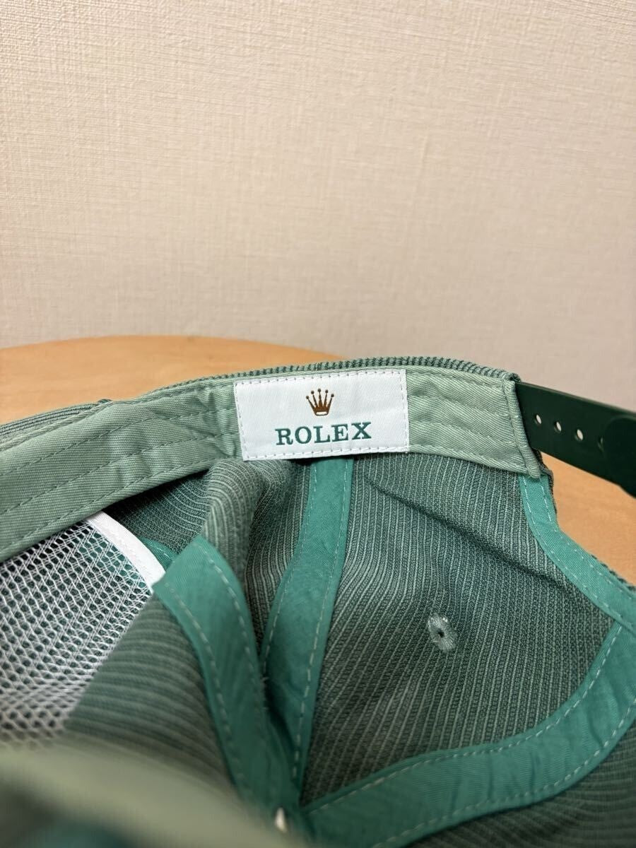 Rolex Green Corduroy hat adjustable Cap