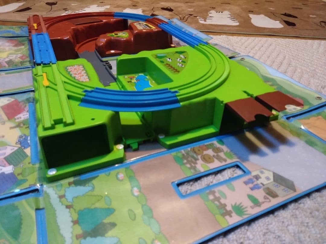 Plarail Thomas the Tank Engine Outing Set Blue Rails Case Included Ready