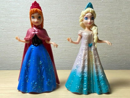 Magic Clip Disney Princess 9pcs Set Mattel DressUp Dolls