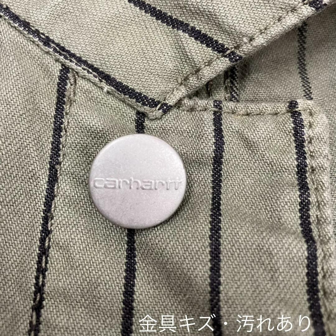 Carhartt TRADE MICHIGAN COAT M Cotton KHK Stripe i029105