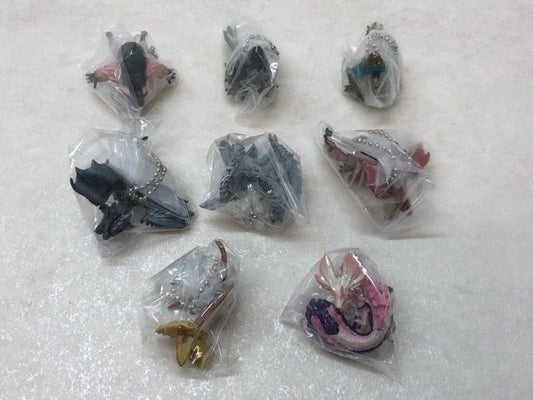 CAPCOM Monster Hunter Mascot Charm Collection Set of 8 Authentic Rare Limited