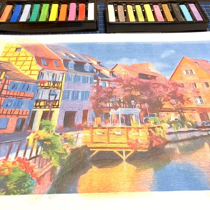 Ghibli Art 15: Colmar from Howl's Moving Castle (framed artwork)
