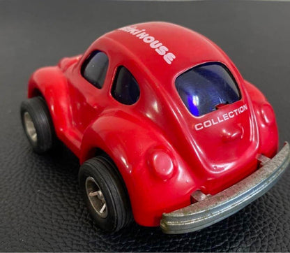 Rare 1990s retro antique fancy miniature car tinplate red WAGEN