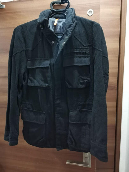 E.Z By Zegna Men M M-65Wool Jacket Limited Edition Rare Model VHTF Classic Forma