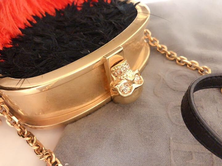 Alexander McQueen Clutch Bag Limited Edition Very Rare Used Good Condition