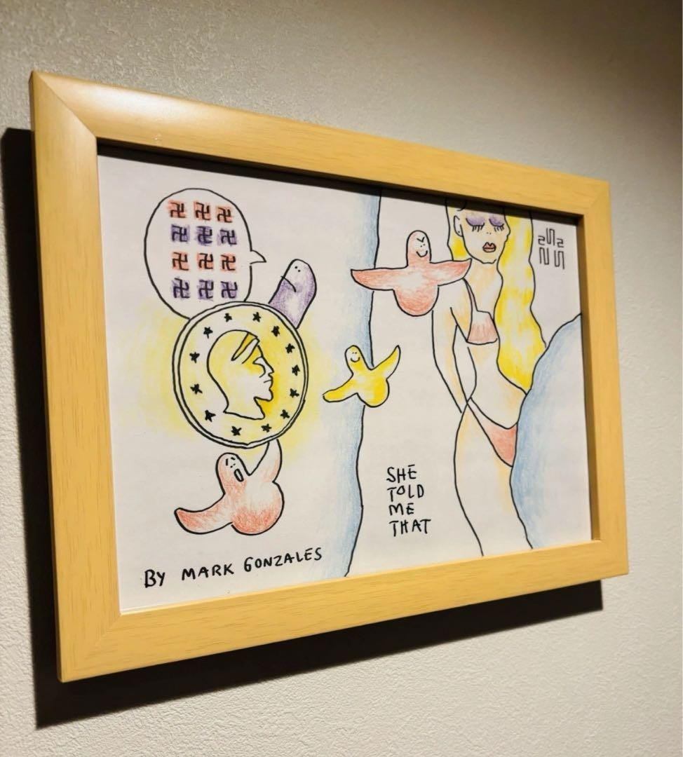 Mark Gonzalez Original Artwork Supreme