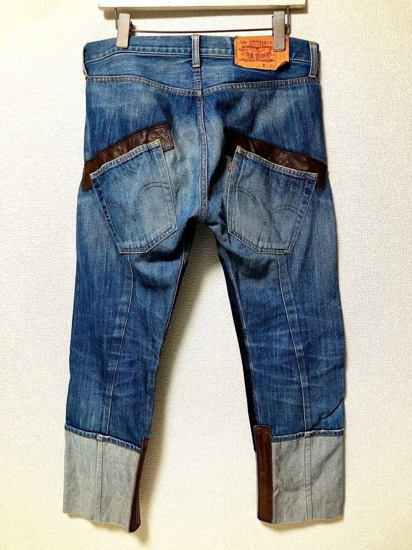 JUNYA WATANABE COMME des GARCONS Man Levi's Patchwork Jeans Denim Pants