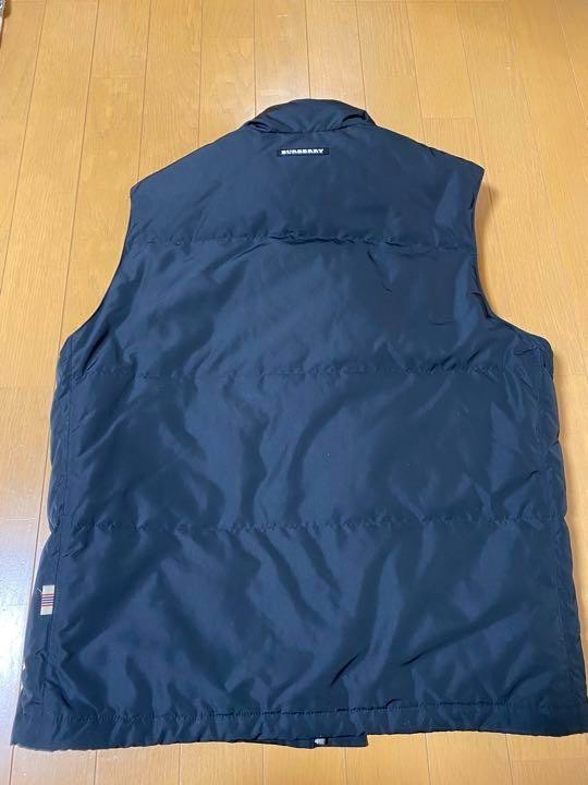 Burberry Golf Down Vest Black L Men's